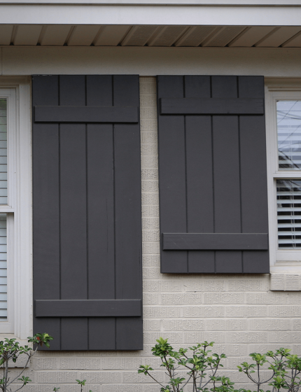 Composite Board & Batten Shutters